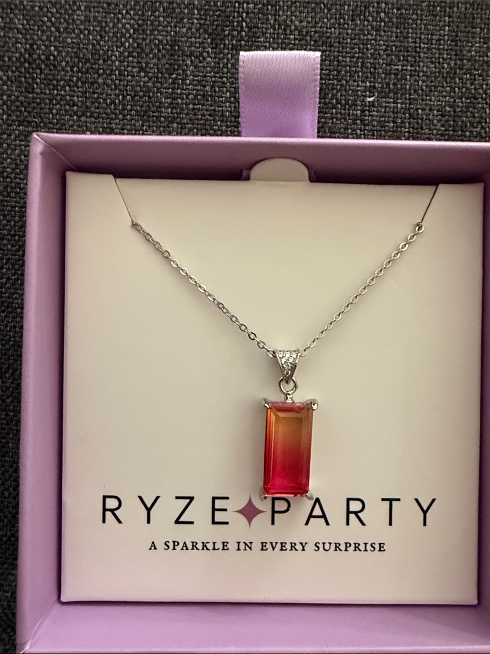 Ryze Party .925 sterling silver necklace